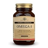 SOLGAR® Omega-3 mit EPA und DHA | mehrfach ungesättigte Fettsäuren | hochdosiert mit 1764 mg Omega-3-Fettsäuren pro Tagesdosis...