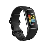 Fitbit Charge 5 by Google, Gesundheits- und Fitness Tracker Damen / Herren, bis zu 7 Tage Akkulaufzeit, Tagesform-Index, 20+...