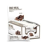 NUPO® One Meal Bar [Schokolade - 24 Stk.] - Mit Nährstoffen, Vitamine & Mineralien - Diät Riegel Snack zum abnehmen - Fitness...