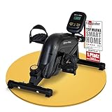 SportPlus Beintrainer für zuhause & Büro, Mini-Heimtrainer mit Magnet-Bremse & 8 Widerstands-Stufen, mit Trainingscomputer,...