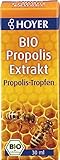 Hoyer Propolis Tropfen Bio - Reines Propolis Extrakt als Nahrungsergänzungsmittel & Mundpflege - Für die innerliche &...