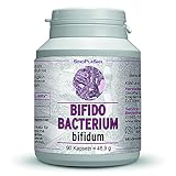 Bifidobacterium Bifidum, 90 vegane Kapseln, 5 Milliarden KBE pro Kapsel, OHNE Magnesiumstearat