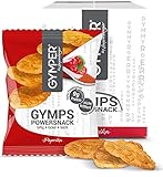Layenberger GYMPER by Layenberger Gymps Power Snack Paprika, Protein-Chips ohne Soja mit viel Eiweiß, nicht frittiert, im...