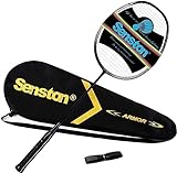 Senston N80 Ultra-Lict 100% Graphit Badmintonschläger Carbon Badminton schläger mit Schlägertasche