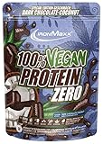 IronMaxx 100% Vegan Protein Zero - Dark Chocolate Coconut 500g | zuckerfreies und proteinreiches Eiweißpulver aus 4 Komponenten |...