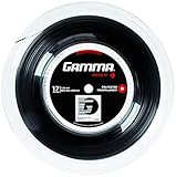 Gamma Tennissaite Moto Schwarz 17 (1.24 mm) 200 m Rolle, GZMOR