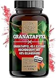 Granatapfel Kapseln -2400mg je Tagesdosis- WICHTIG: 45:1 Extrakt (=108000mg reiner Granatapfel) +40% Ellagsäure I 150 Granatapfel...