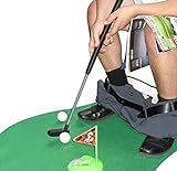 Amasawa Toiletten Golf Set Geschenk, Badezimmer Toiletten Golf, 6 Teilig Töpfchen Golf Geschenk Set, Geeignet für Töpfchen...