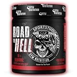 ROAD TO HELL - Ultra Hardcore Booster Pre workout - Pulver - ATP + L-Arginin + Citrullin + Beta Alanin + Koffein 400g in...