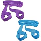Prmape 2 Pcs Yogamatte Tragegurt Verstellbarer Yogamatten Trageband Carrying Strap Haltbare Yogamatte Gurt Tragegurt für Pilates,...