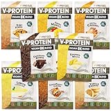 Veganes Protein-Pulver Proben-Paket, 8x30g Mix-Pack - alle Geschmacksvarianten in einer Mix-Box – unglaublich lecker -...