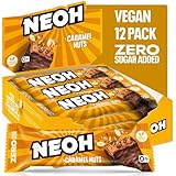 NEOH Zero Zucker Karamell-Nuss-Riegel | Vegan & Low Carb | 137 kcal & 1g Zucker | 6g Protein | Die gesunde Alternative zu...