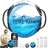 Tidal Tank - Grün - Sandsack Alternative 22,2 kg - Verstellbarer Aqua Bag und Power Bag mit Wasser - Core und Balance Aquabag -...