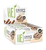 HEJ Crispy Proteinriegel Snack – Low Sugar Eiweißriegel | 14g Protein & 167 kcal pro Riegel | Vegetarisch & ohne Palmöl –...