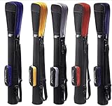 Golftasche/Pencilbag/Reisebag/Rangebag/Pistolbag/Tragebag mit integrierter Schutzhaube und Außentasche in Farbe: schwarz -...