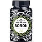 DiaPro® Boron 365 Stück Hochdosierte Boron-Tabletten mit 3 mg Bor pro Tablette aus Natriumborat Jahresvorrat 100% Vegan...