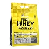 Olimp Pure Whey Isolate 95 Proteinpulver - Premium Molkenprotein-Isolat, Reich an Aminosäuren & Vitaminen, Unterstützt den...