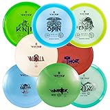 Viking Discs Tournament Disc Golf Set - 8 Frisbee-Scheiben für jede Entfernung, PDGA zugelassen - Funsport im Freien für...