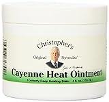 Cayenne Heat Ointment, 4 fl oz (118 ml) - Christopher's Original Formulas