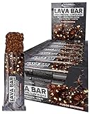 IronMaxx Lava Bar Proteinriegel - Fudge Brownie 18 x 40g | High-Protein mit cremigem Kern und knusprigen Topping |...