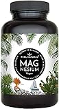 Magnesium Kapseln - 365 Stück (1 Jahr). 664mg je Kapsel, davon 400mg ELEMENTARES (reines) Magnesium - höherer Gehalt als...