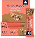 Multipower Protein Delight Eiweißriegel – 18 x 35 g Protein Riegel Box (630 g) – Leckerer Energieriegel – Salty Peanut...