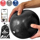 Seatwith Yoga und Pilates-Ball 23cm - Komplett Set mit Transportbeutel + E-Book PDF Übungen - Optimal Fitnessball für Anfänger...