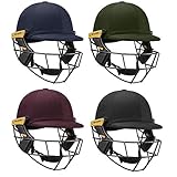 Masuri Unisex OS2 Test Titan Cricket-Helm, Marineblau, Größe L