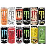 Monster Energy Drink Super Set Mix Dosen (12 x 0.5 l) inc. 3.00€ EINWEG Pfand